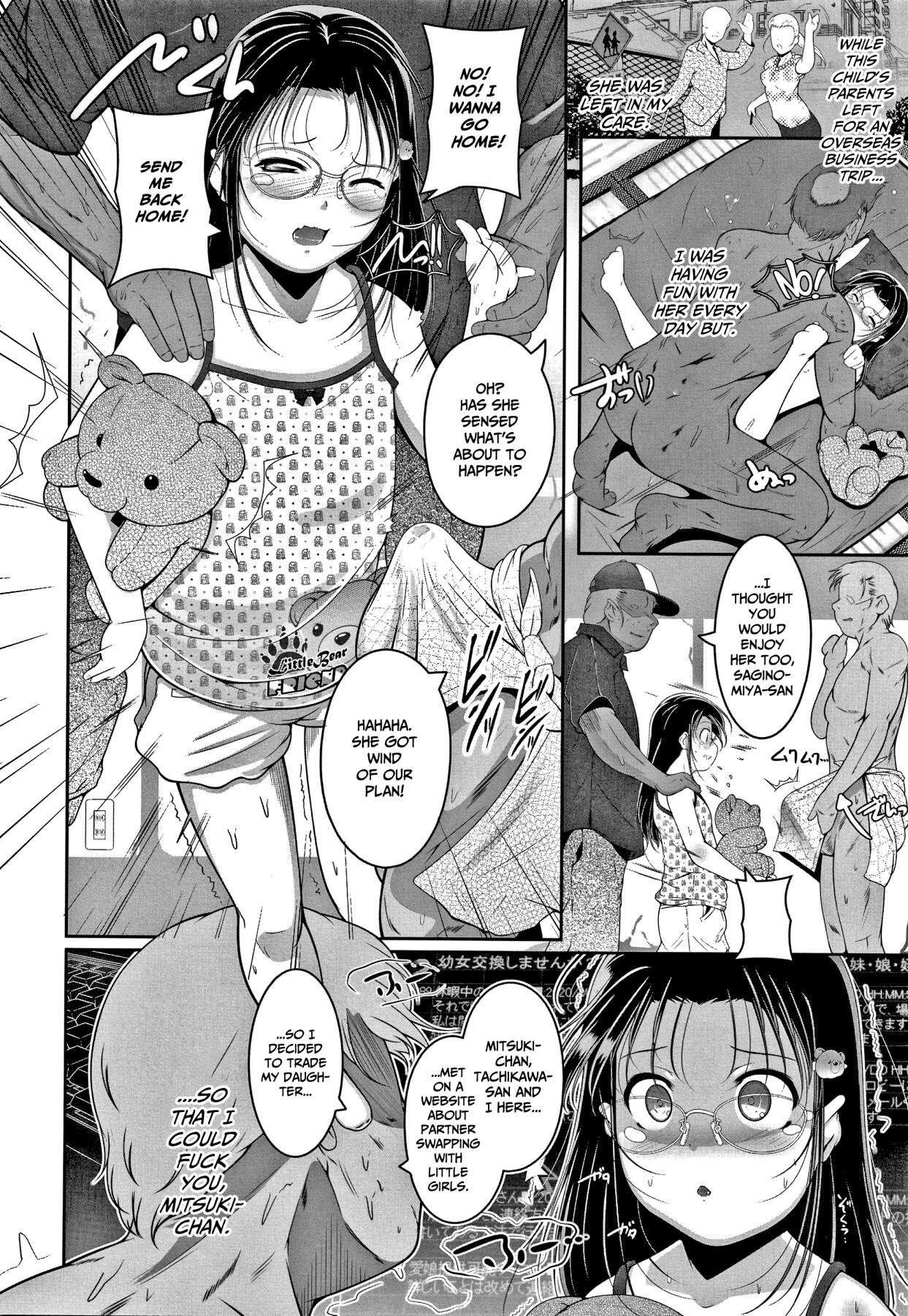 Hentai Manga Comic-A Hole Where Even a Small Girl Can Fit Everything-Read-45